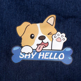 Say Hello! Quoted Tote Bag